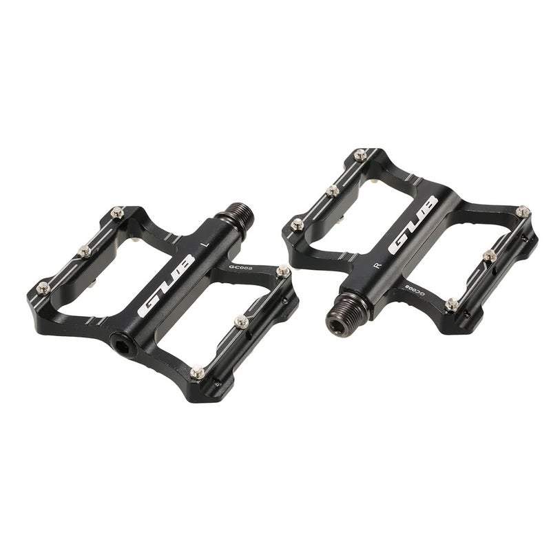 Aluminium Alloy Bmx Bike Flat Pedal Platform Big Foot Contact 9 / 16 Thread Sealed Bearings