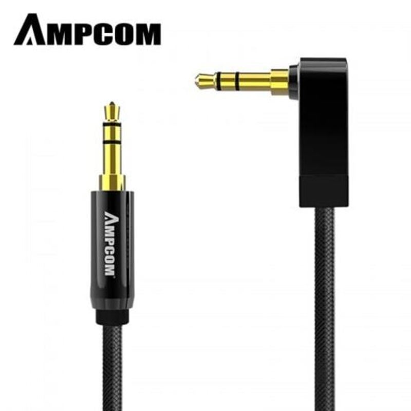 Pro Series Aux 3.5Mm Male To Audio Cable Stereo Pure Copper Gold Plated 1M