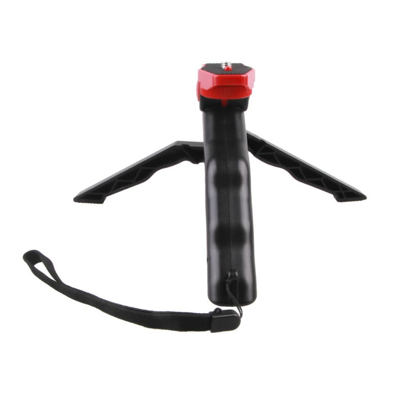 Mini Portable Folding Table Top Tripod Level Meter Button For 2 Lines Laser