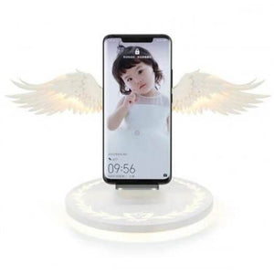 Angel Wings Shape Wireless Charger 10W White