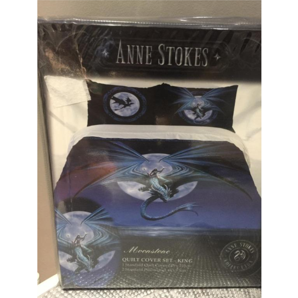 Anne Stokes Moonstone Quilt Cover Set King