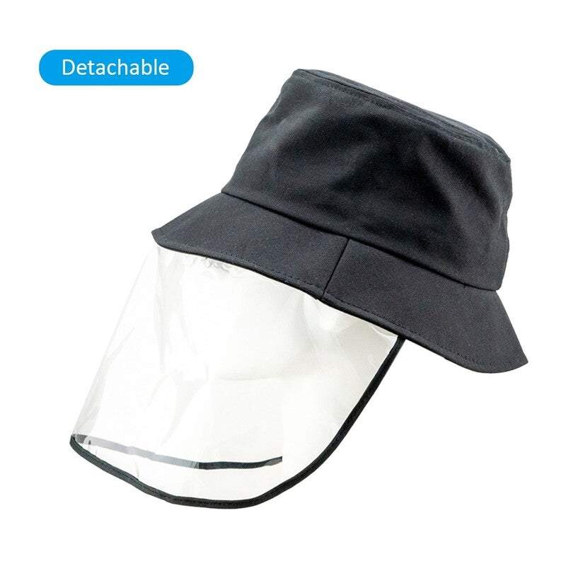 Hats Headwear Anti Droplets Full Face Mask Protective Cap Detachable Design Reusable Outdoor Protector For Men Women