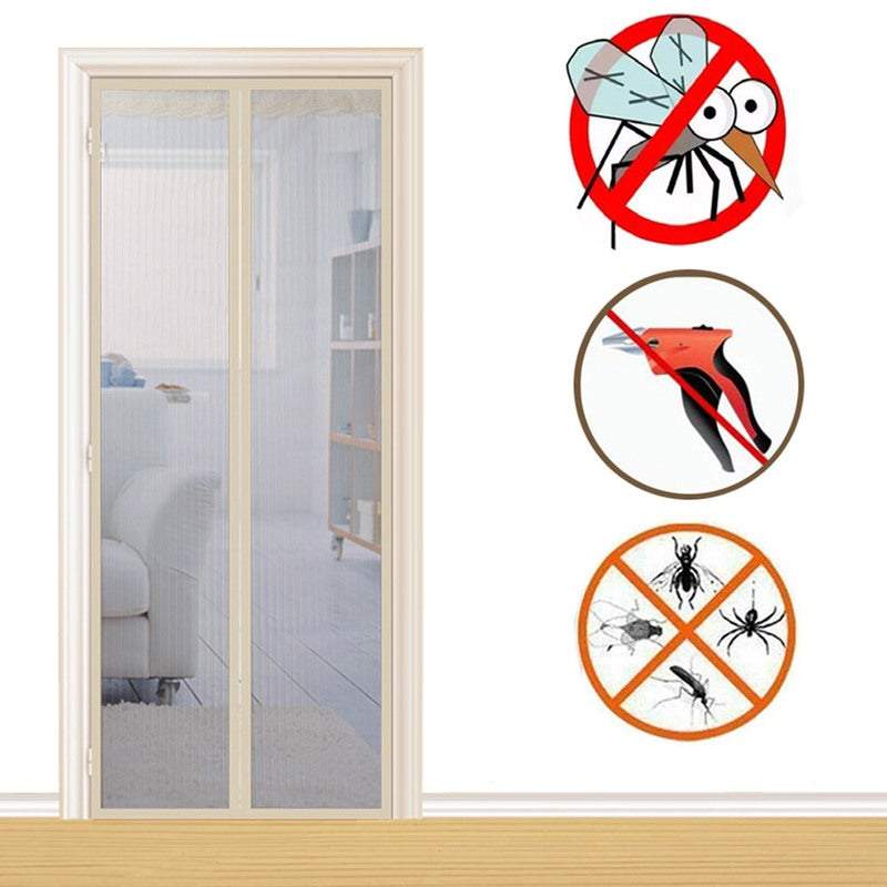 Curtains Anti Insect Mosquito Door Breathable Magnetic Screen Practical Fly