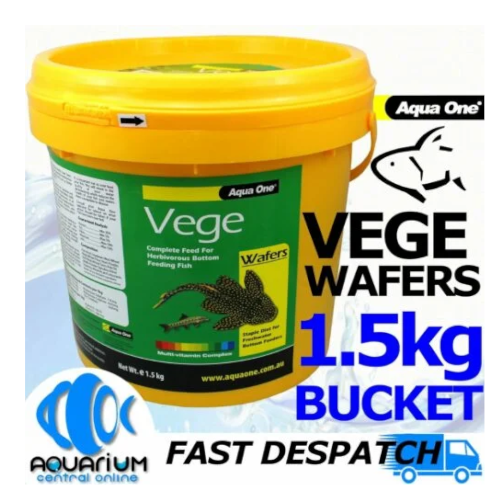 Aqua One Vege Wafer Food 1.5Kg