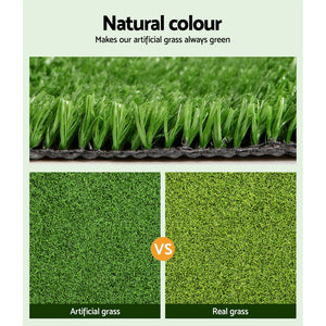 Primetur Primeturf Artificial Grass 17Mm 1Mx20m 20Sqm Synthetic Fake Turf Plants Plastic Lawn Olive