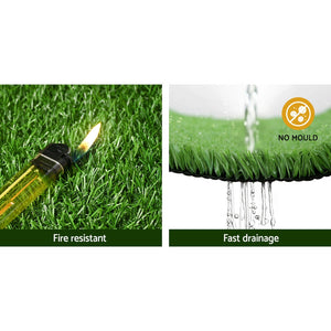 Primetur Primeturf Artificial Grass 17Mm 1Mx20m 20Sqm Synthetic Fake Turf Plants Plastic Lawn Olive