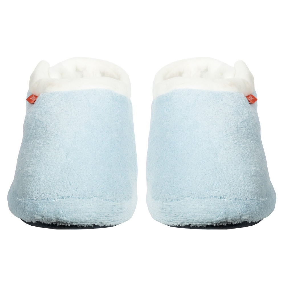 Archline Orthotic Slippers Closed Scuffs Moccasins - Sky Blue Eur 38