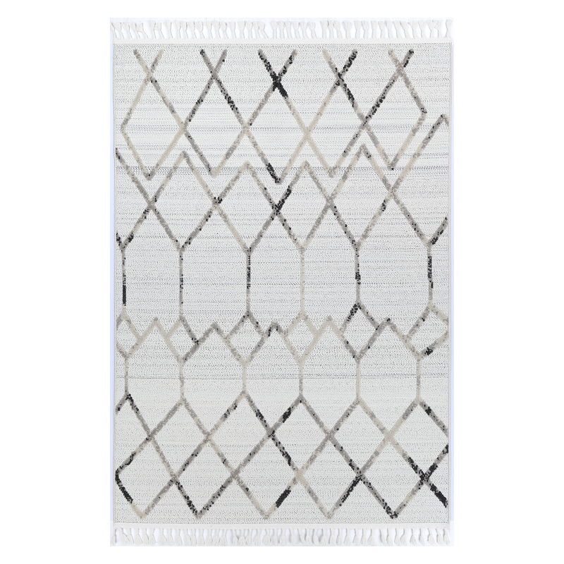 Rug Home Decor - Ares-02-Cream-Grey 80X300