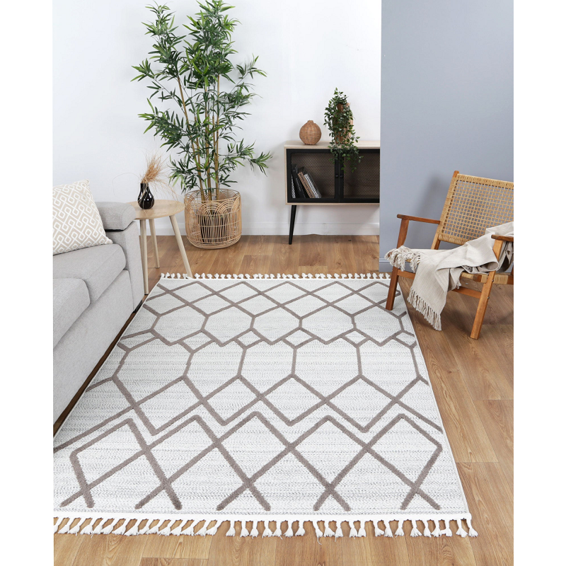 Rug Home Decor - Ares-03-Cream-Beige 240X330