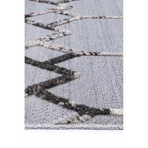 Rug Home Decor - Ares-04-Grey-Anthrasite 80X300