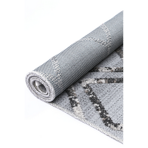 Rug Home Decor - Ares-04-Grey-Anthrasite 80X300