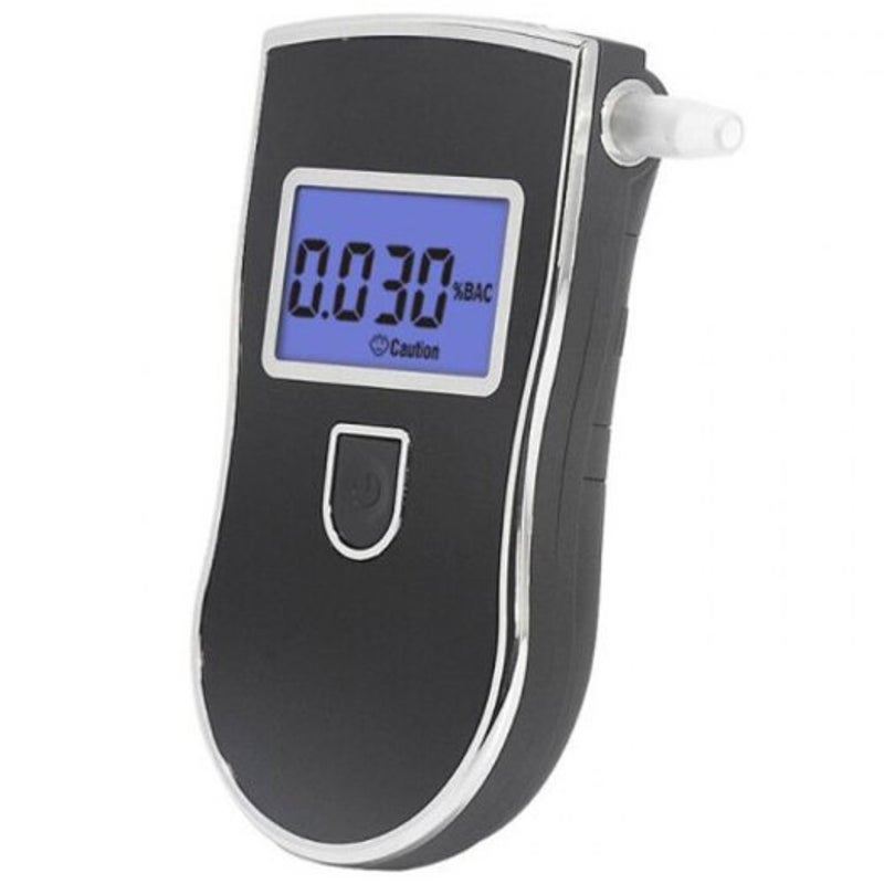 At 818 Digital Breath Alcohol Tester Black