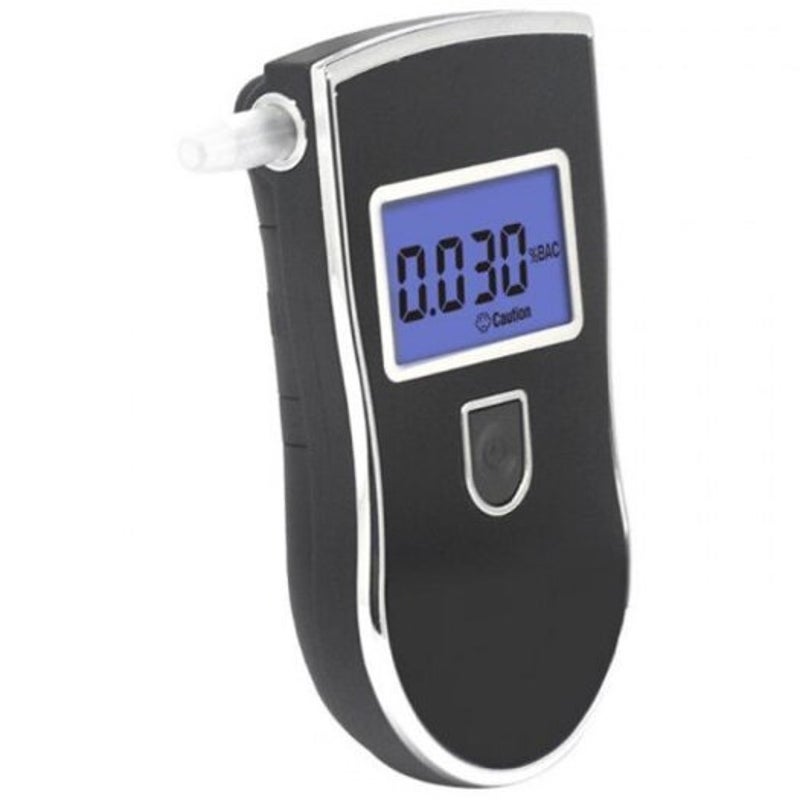 At 818 Digital Breath Alcohol Tester Black