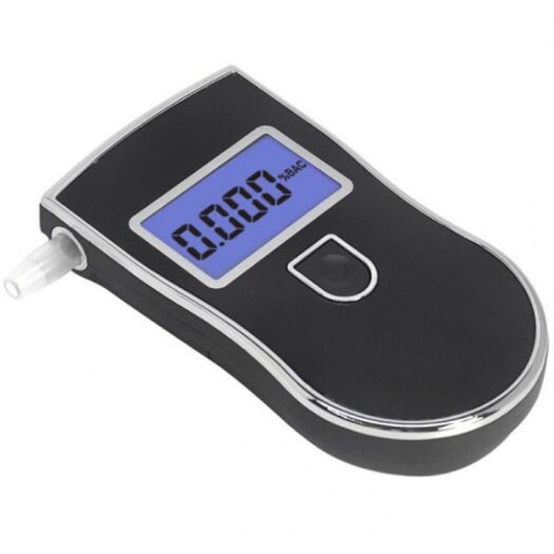 At 818 Digital Breath Alcohol Tester Black