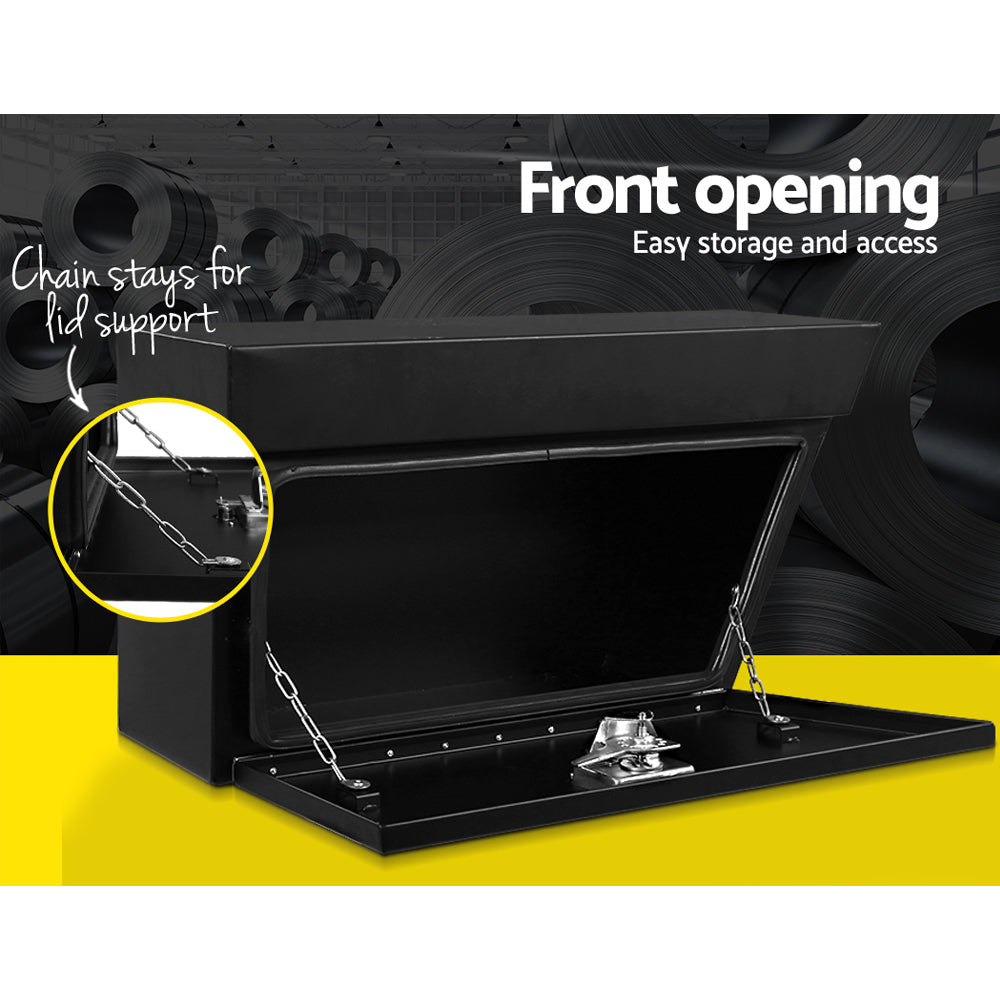 Giantz Ute Tool Box Right Undertray Toolbox Tray Aluminium Underbody