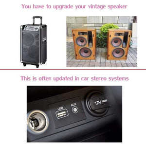 Bluetooth Music Receiver Mini Usb Car Set Wireless Adapter 3.5 Mm Stereo Output