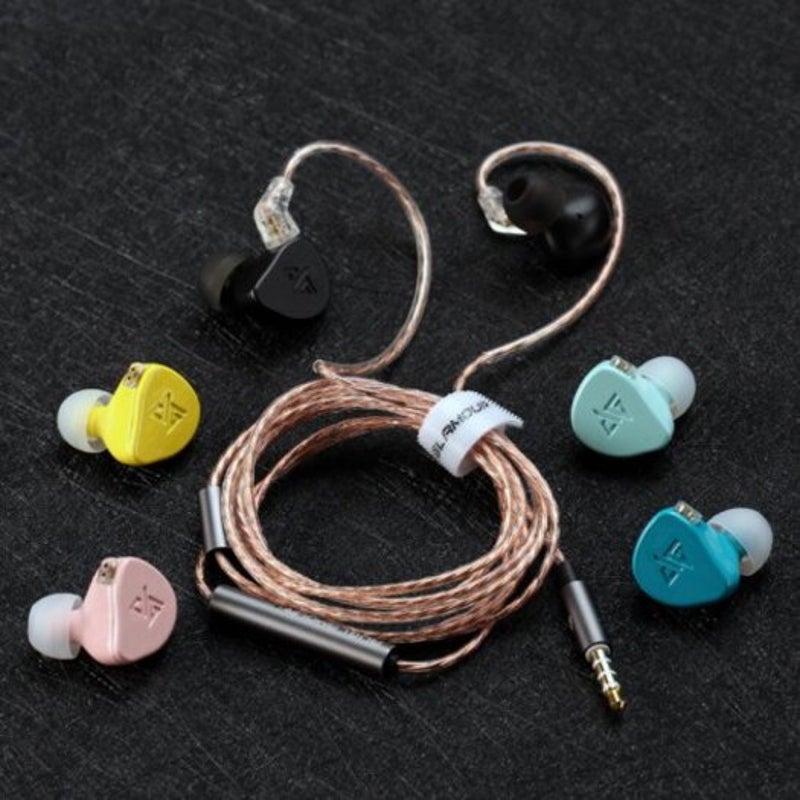 Feat / Mic 01 Hifi Earbuds Cable 0.78Mm 2 Pin Copper Core Earphone Wire With And In Line Control Gray