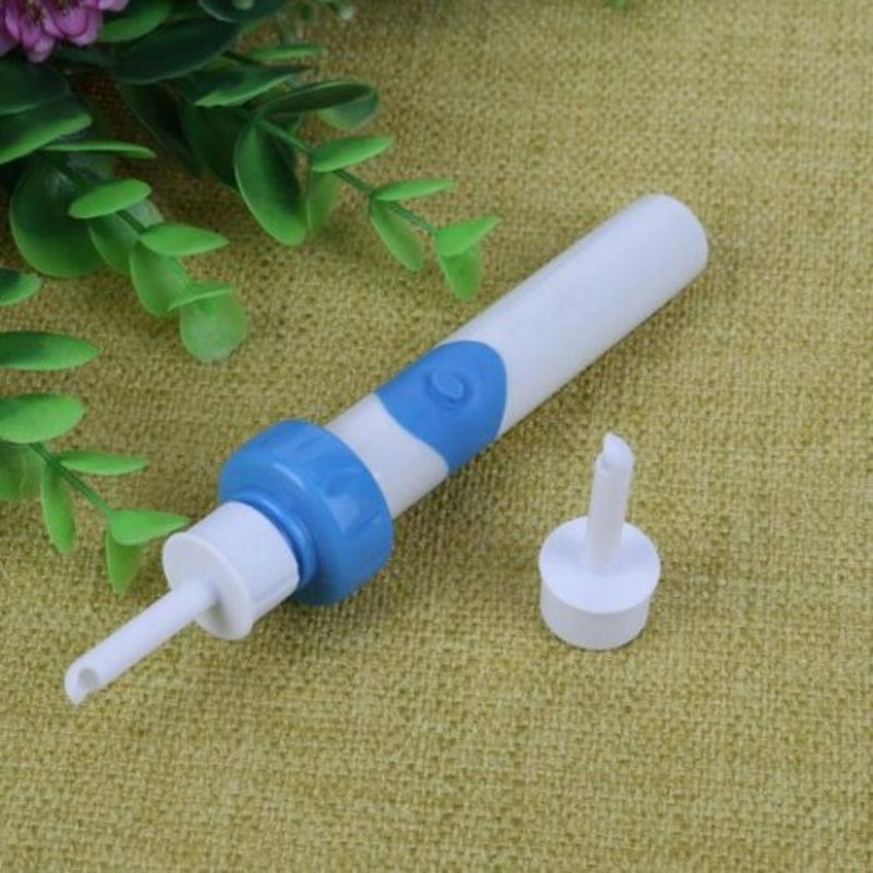 Automatic Ear Wax Removal Tool Electric Earpick Portable Ears Cleaning Device White