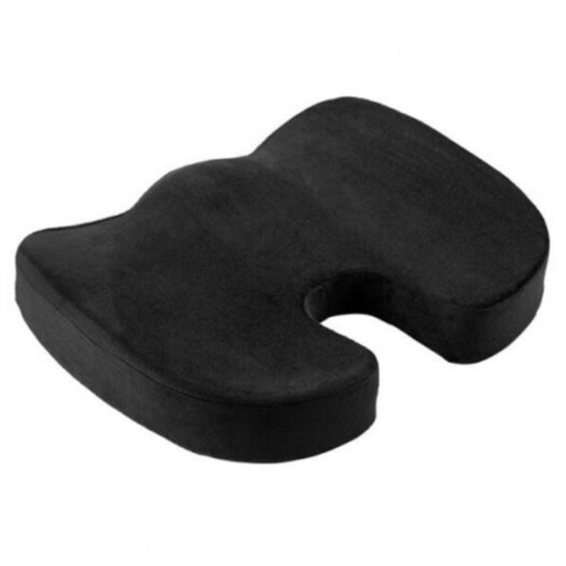 Coccyx Orthopedic Seat Cushion Pad Black