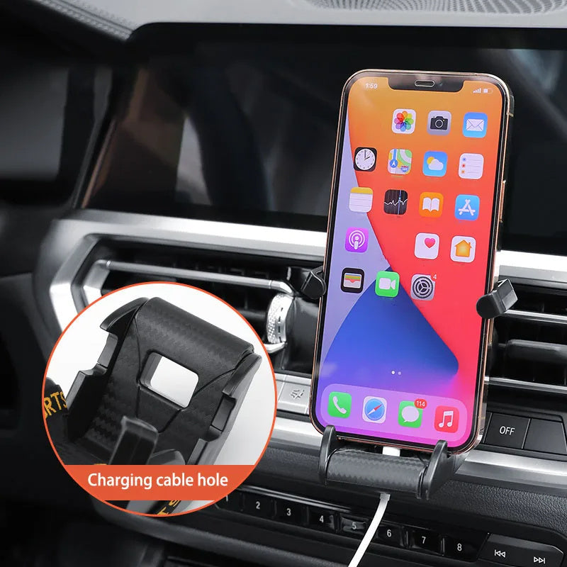 Racing Seat Shape Car Phone Holder Auto Air Vent Mobile Clip