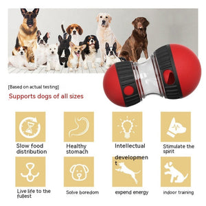 Food Dispensing Dog Toy Tumbler Interactive Feeding Puzzle For Pets