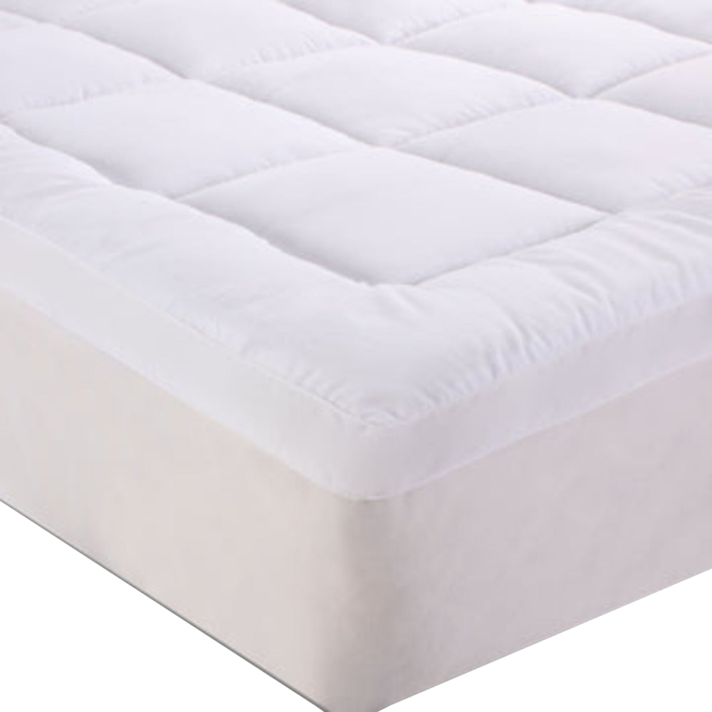 Bamboo Cotton Fitted Mattress Topper