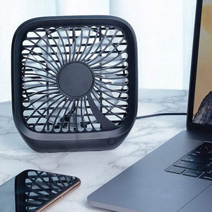 Desk Fans Car Foldable Silent Back Seat Small Cooling