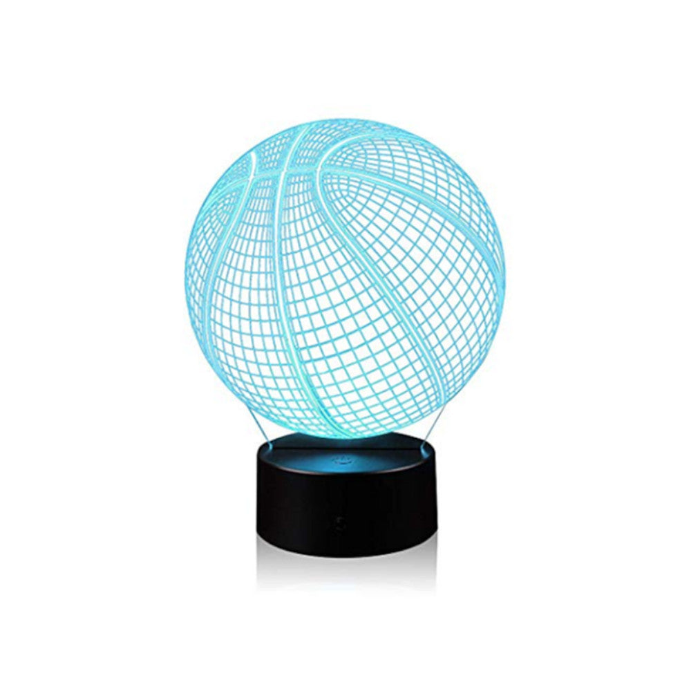 Bedside Lamp Touch Basketball Night 3D Led Table