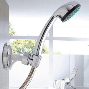 Bathroom Adjustable Shower Head Holder Silver