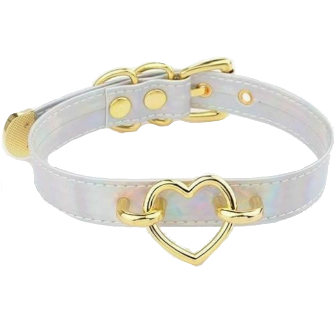 House Of Dasein Bdsm Heart Choker Collar Submissive Symbolic Jewelry Kink Fetish