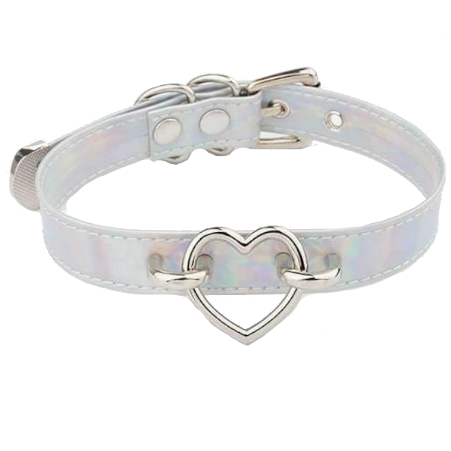 House Of Dasein Bdsm Heart Choker Collar Submissive Symbolic Jewelry Kink Fetish