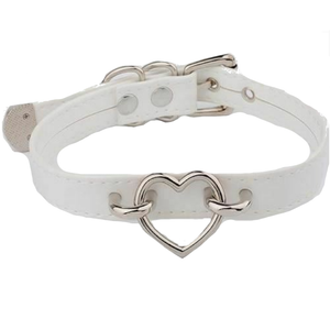 House Of Dasein Bdsm Heart Choker Collar Submissive Symbolic Jewelry Kink Fetish