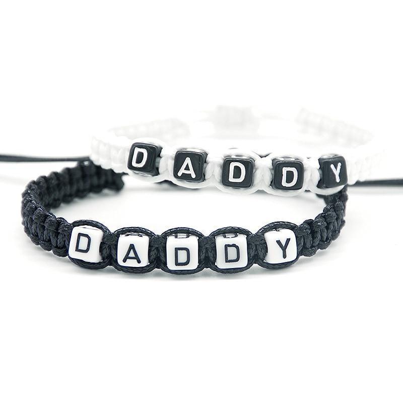 Beaded Daddy Bracelets Ddlg Littles Kawaii Vegan Leather Adjustable