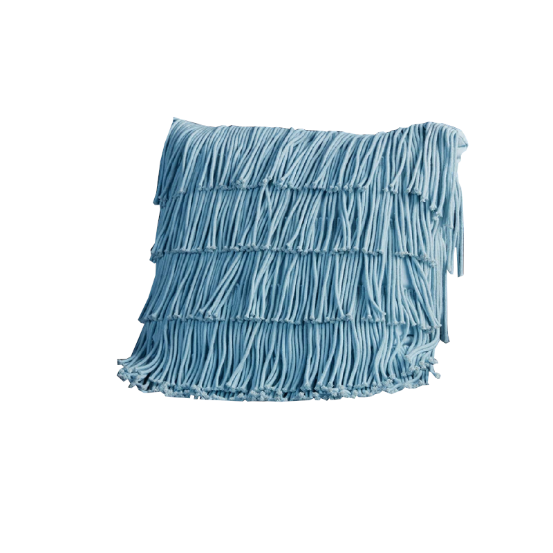 Bedding House Flapper Light Blue Filled Square Cushion