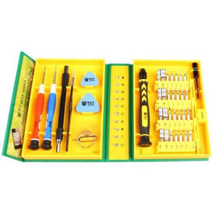 Bst 8921 Universal Cellphone Repair Tool Kit 38Pcs Yellow