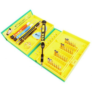 Bst 8921 Universal Cellphone Repair Tool Kit 38Pcs Yellow