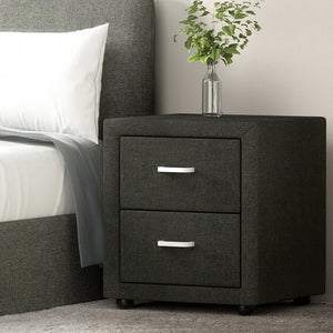 Artiss Moda Bedside Table - Charcoal