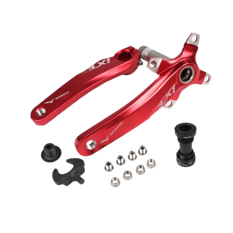 Bicycle Crank Middle Shaft Aluminum Alloy Crankset Bike Accessories