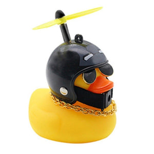 Bicycle Lights Bell Cute Little Yellow Duck Handlebar Horn Lamp 05