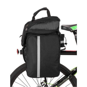 Saddle Bags Panniers Bicycle Rear Seat Multifunction Waterproof Mtb Bike Rack With Rain Cover