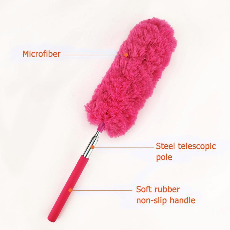 Cleaning Tools Microfibre Retractable Dust Removal Dusting Brush