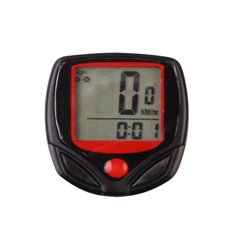 Hod Health And Home Bike Accessories Bicycle Computer Odometer Speedometer Lcd Waterproof 14 Functions