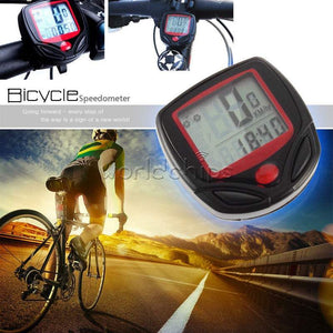 Hod Health And Home Bike Accessories Bicycle Computer Odometer Speedometer Lcd Waterproof 14 Functions