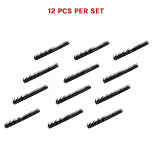 Randy & Travis Machinery 12Pc Bird Spikes Human Cat Possum Mouse Pest Control Spiked Fence Wall Deterrent