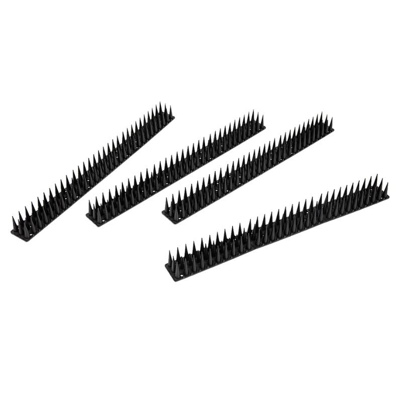 Randy & Travis Machinery 12Pc Bird Spikes Human Cat Possum Mouse Pest Control Spiked Fence Wall Deterrent