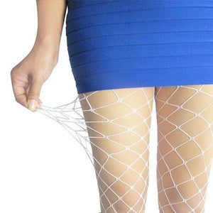 House Of Dasein Black Fishnet Stockings Lingerie Mesh One Size Stretchy Durable For Women