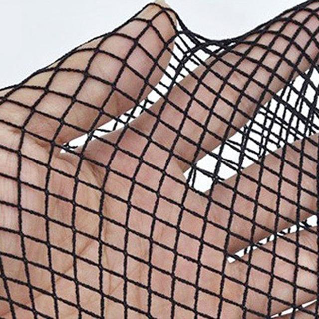 House Of Dasein Black Fishnet Stockings Lingerie Mesh One Size Stretchy Durable For Women