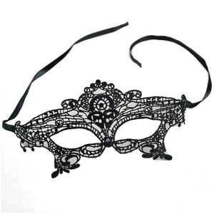 House Of Dasein Black Lace Sexy Erotic Eye Mask Cosplay Bondage Kink Bdsm Fetish Restraints