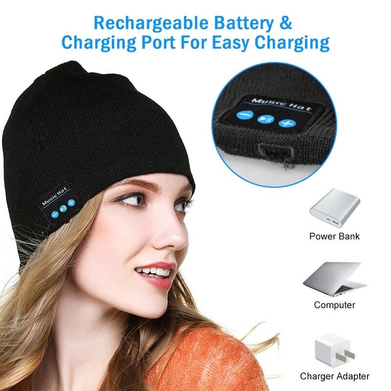 Bluetooth Beanie Hat Wireless Smart