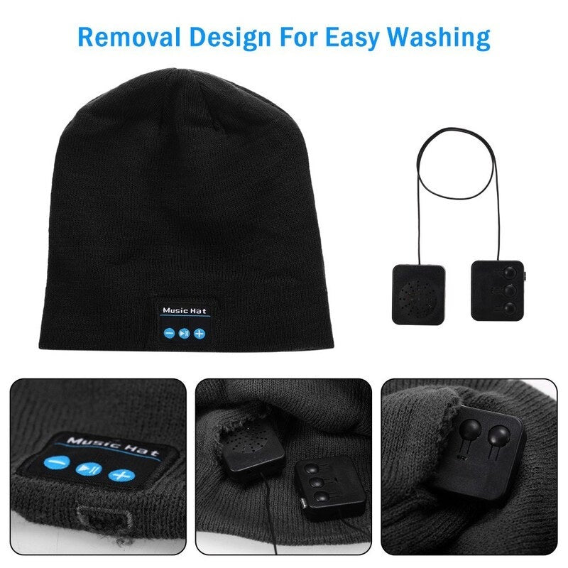 Bluetooth Beanie Hat Wireless Smart